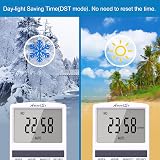Awootsv 2 Pack Digital Security Timer Plug Socket 10 Programs Random Mode view 6