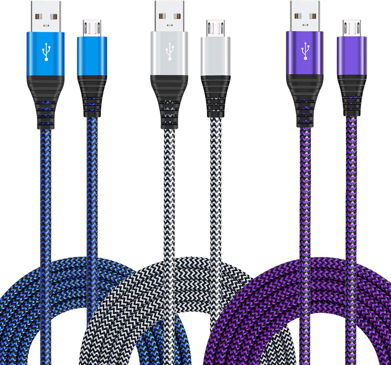 Shop Clearance Micro Usb Cable 10 Ft Okray 3 Pack Long Durable Nylon Braided Android Ps4 Controller Charger Cable Micro Usb Charging Cable Cord Compatible Samsung Galaxy S7 S6 Edge Note 5 4 Blue Shop Clearance Micro Usb Cable 10 Ft Okray 3 Pack Long Durable Nylon Braided Android Ps4 Controller Charger Cable Micro Usb Charging Cable Cord Compatible Samsung Galaxy S7 S6 Edge Note 5 4 Blue
