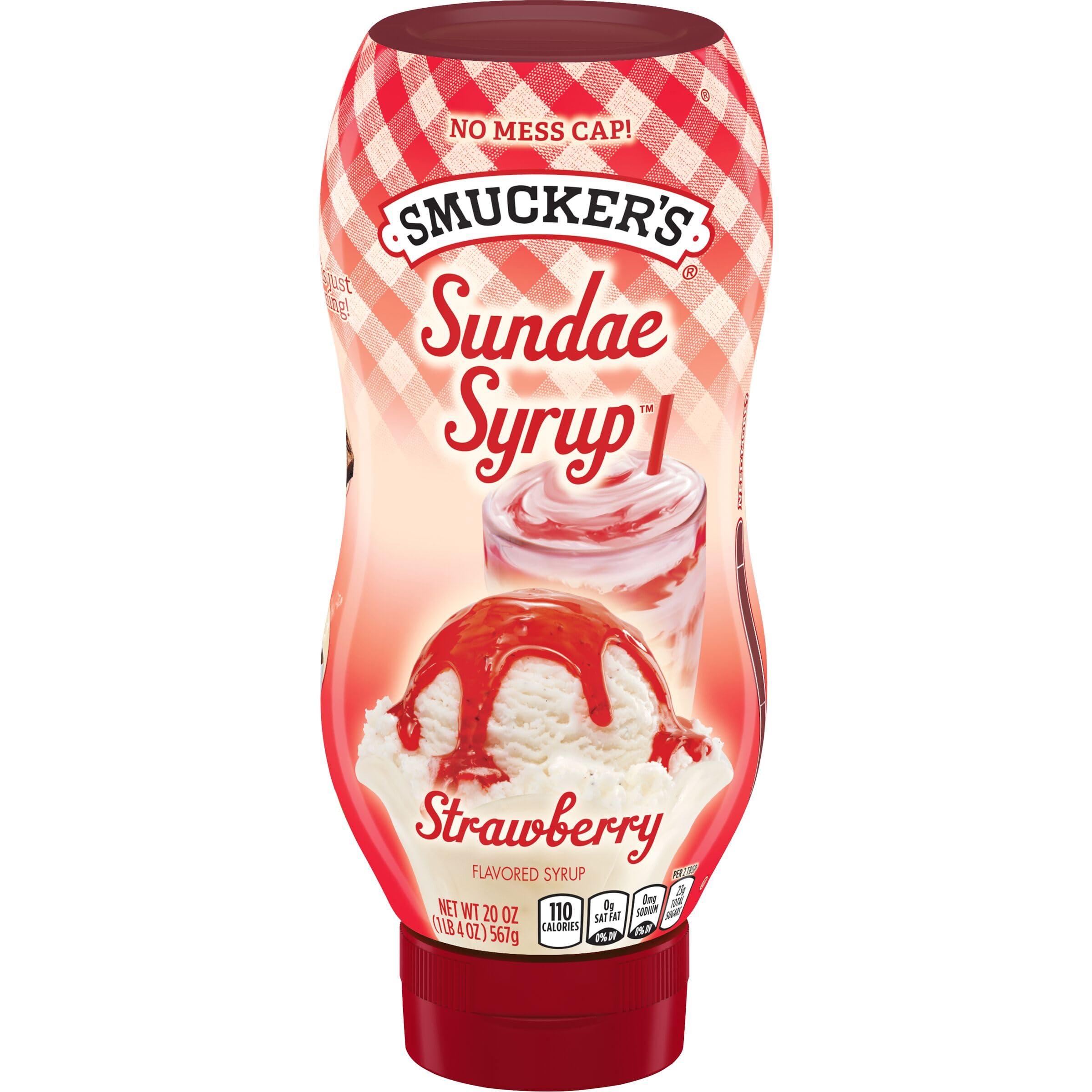 Smucker's Sundae Syrup Strawberry Flavored