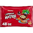 Malt-O-Meal Marshmallow Mateys Breakfast Cereal, Frosted Oat Cereal with Marshmallow Bits, Large Cereal for Family, 48 OZ Resealable Cereal Bag