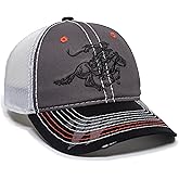 Outdoor Cap mens Visor baseball caps, Grey and Black, One Size US