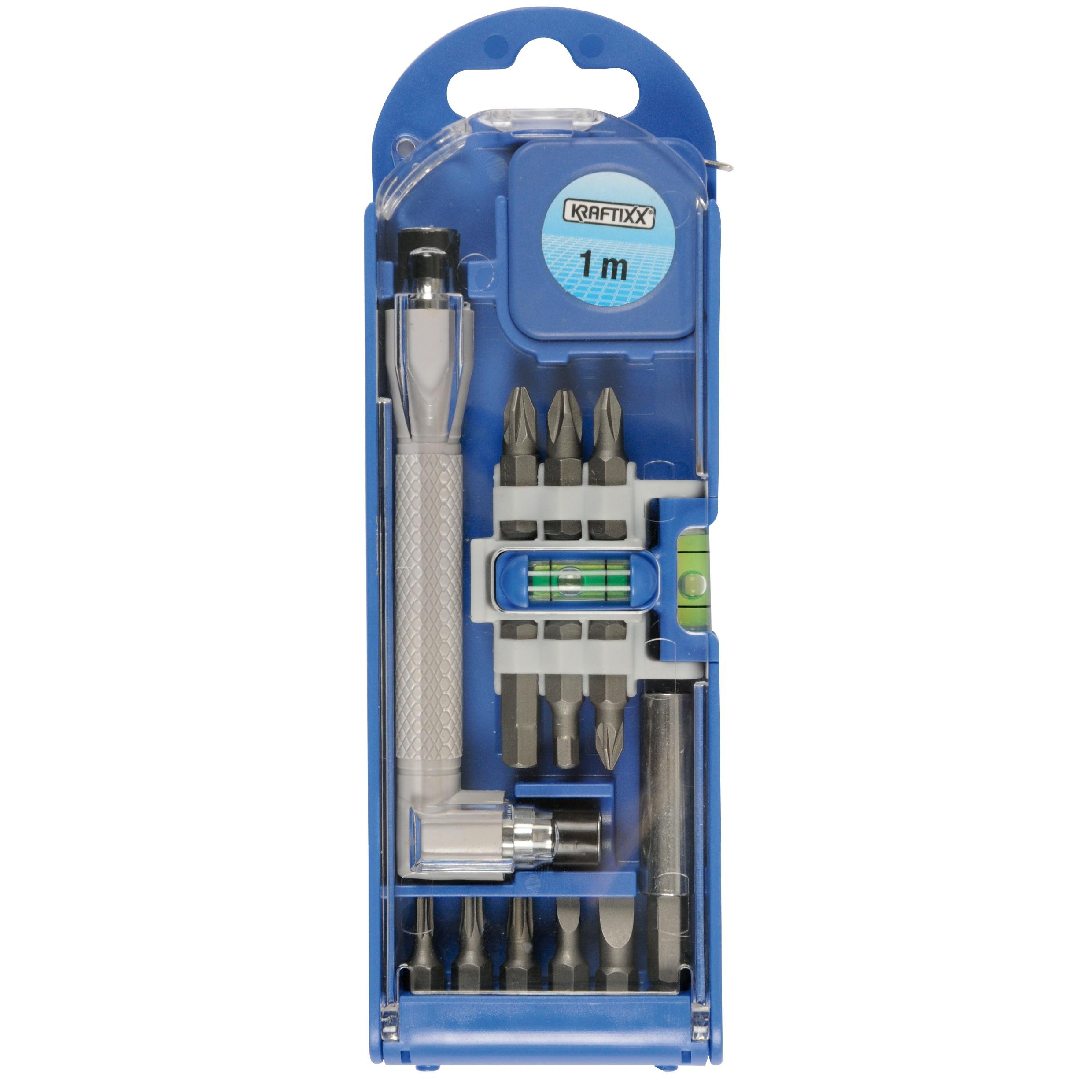 Einhell 49116790 – Screwdriver Set with Tape Measure and BIT Set