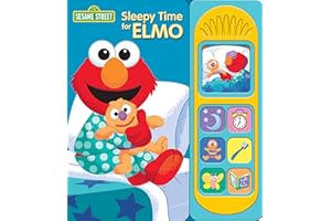 Sesame Street - Sleepy Time for Elmo - Bedtime Sound Book - PI Kids