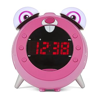 Nikkei nr280prabbit – Digital kinderen wekker Klokradio met Projectie/projecktions Klokradio/Clock/weckradio | instelbare sch