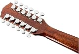 Fender CD-60SCE 12-String Dreadnought Walnut Fingerboard Natural view 7