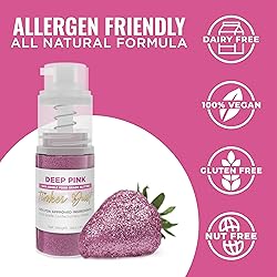 Bakell - Deep Pink Tinker Dust Edible Glitter