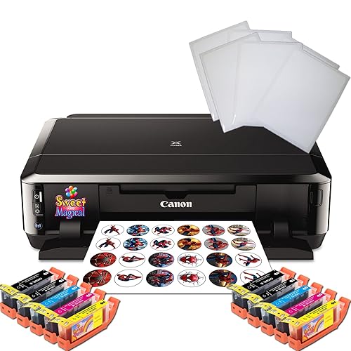 PRO 1EDIBLE BUNDLE COMES WITH CANON PRINTE,2 SETS OF EDIBLE INK + 25