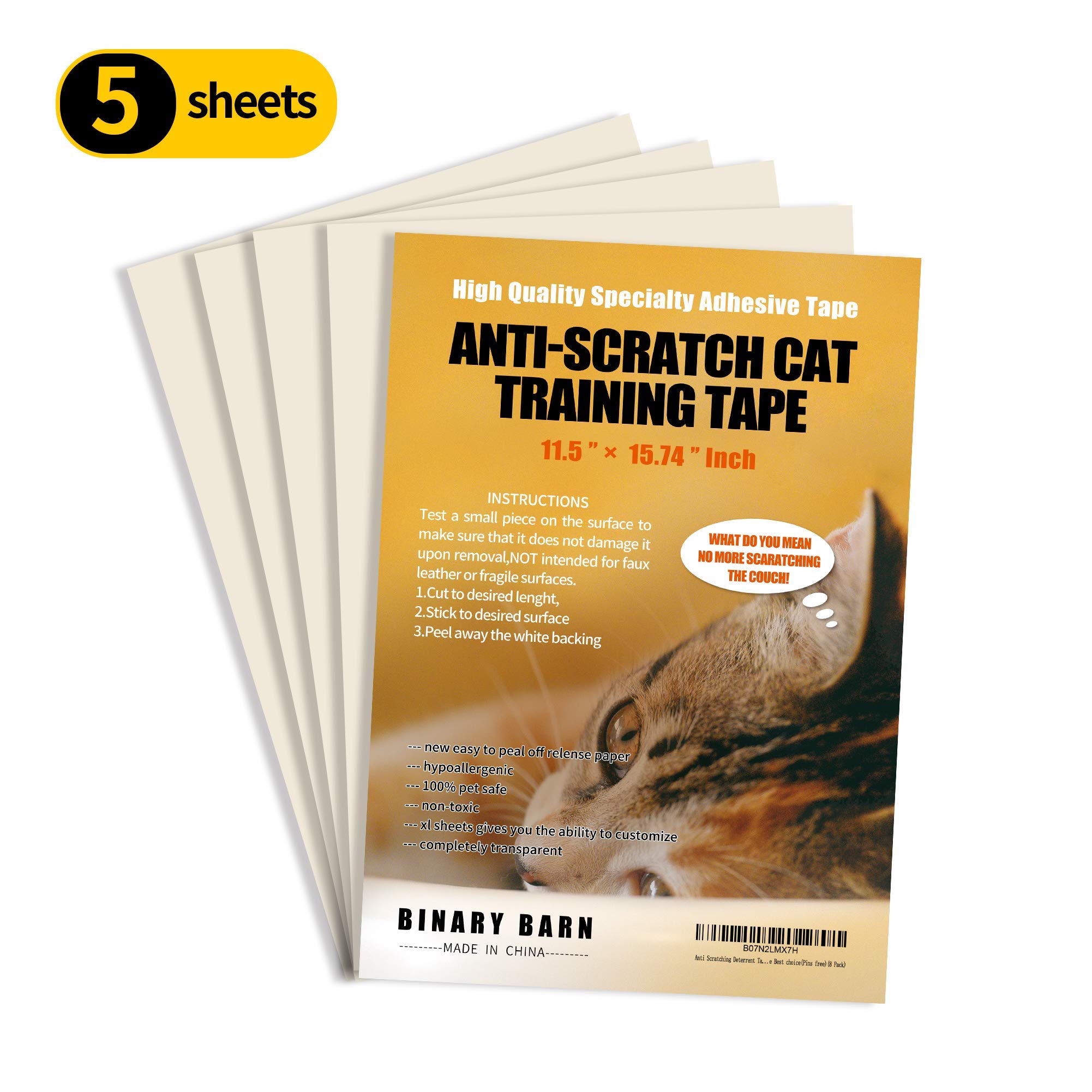 Binary Barn Cat Anti Scratch Deterrent Tape Furniture Protectors
