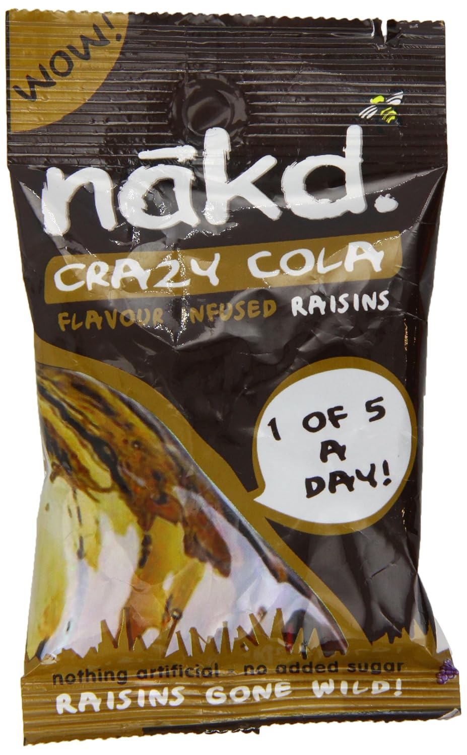 Colas Raisin Nakd Crazy Cola Flavour Infused Raisins 25 g (Pack of 18): Amazon.co.uk ...