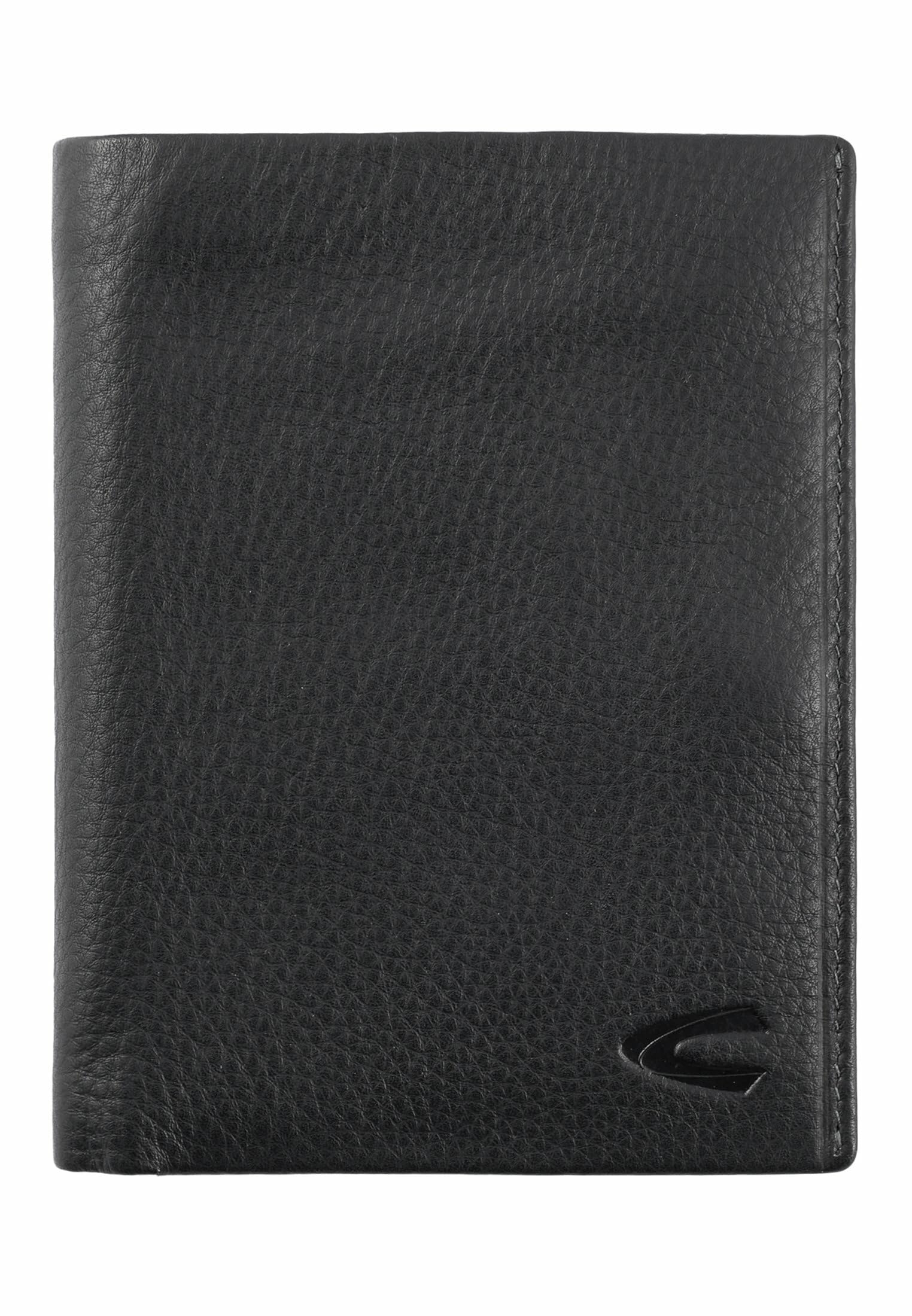 camel active Börse hoch; 249 Atlanta Coin Pouch, 13 cm, Black (Schwarz)