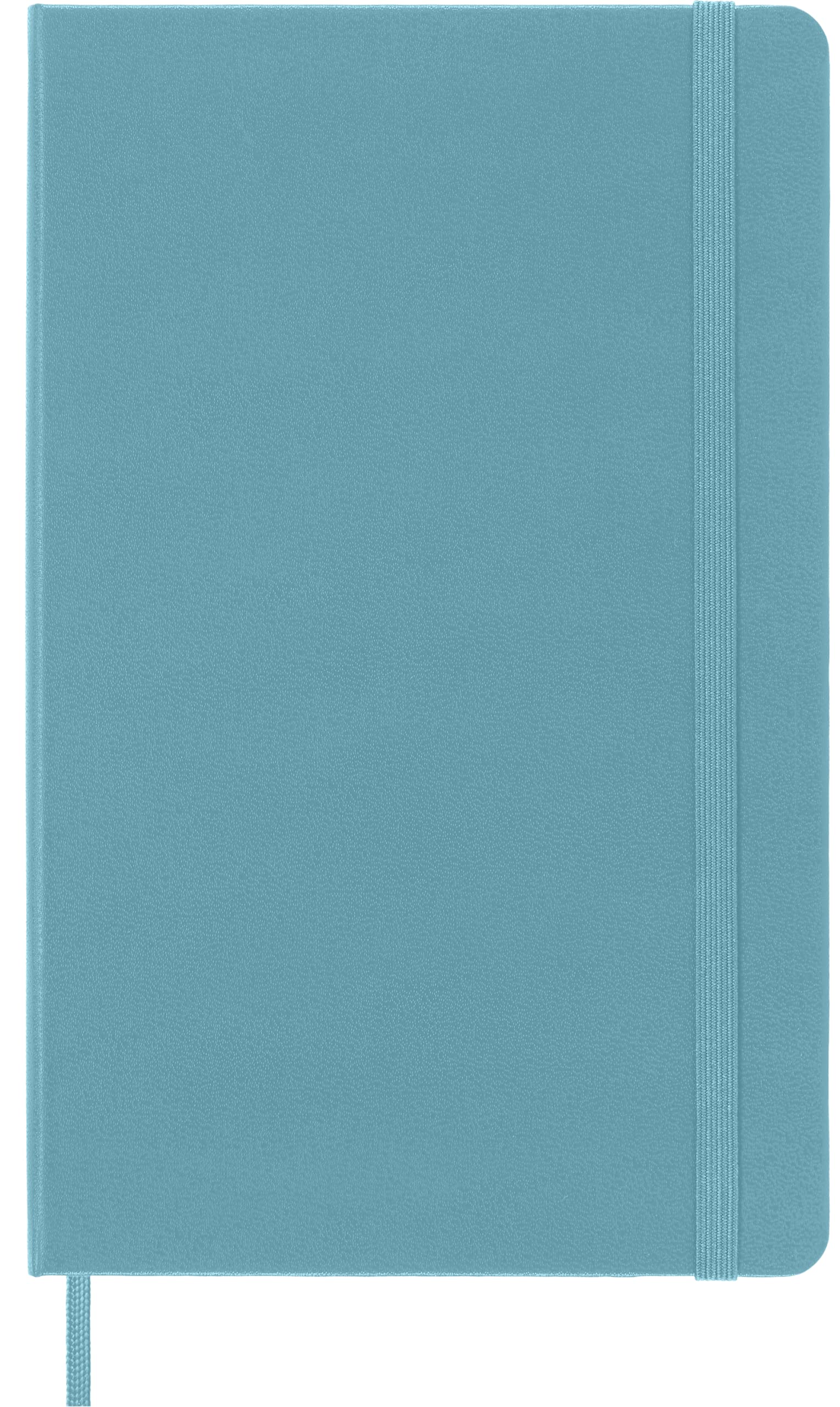 Moleskine Classic Notebook, Hard Cover, Large (5" x 8.25") Dotted, Reef Blue, 240 Pages