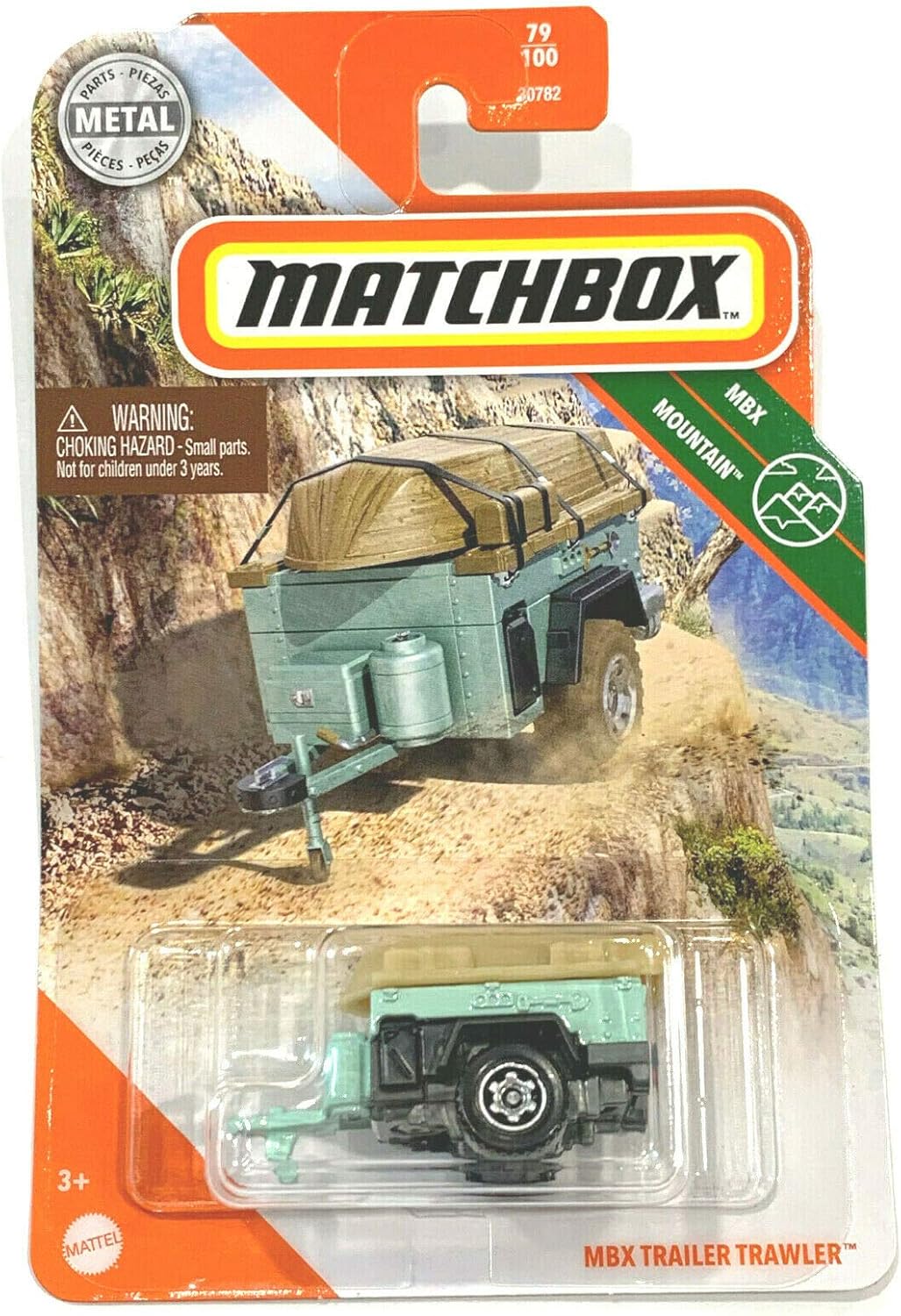 Matchbox MBX Trailer Trawler (sea Blue 