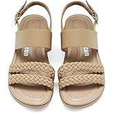 DUUCUB Women's Flat Sandals Ankle Strap Open Toe Summer Braided Sandal Beach Comfortable Platform Outdoor Slingback Dress Shoes