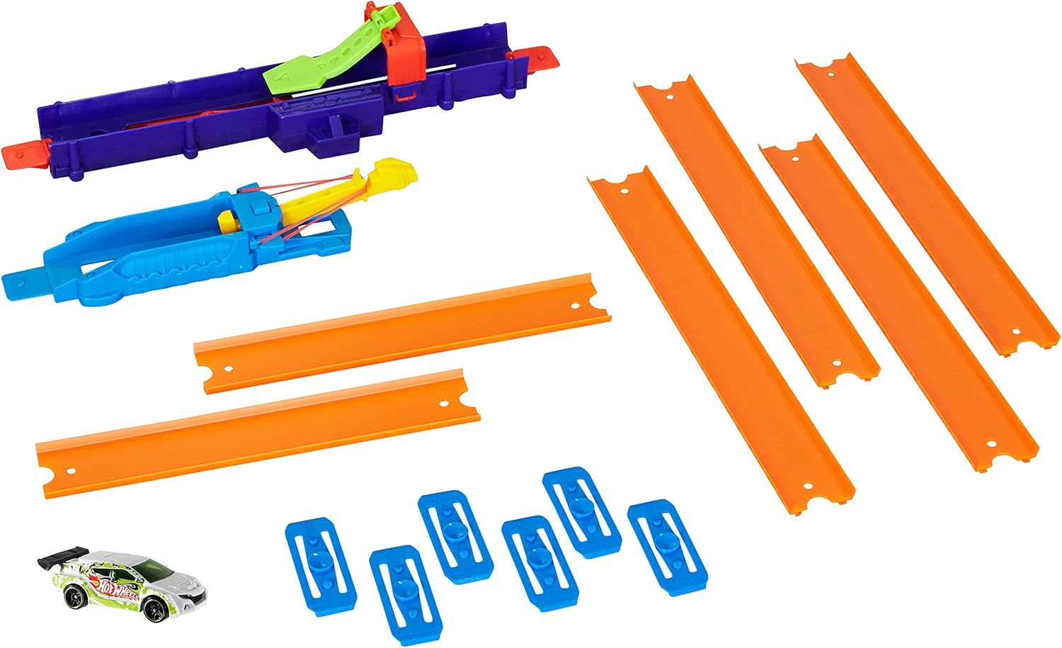 hot wheels track builder essentials curve pack