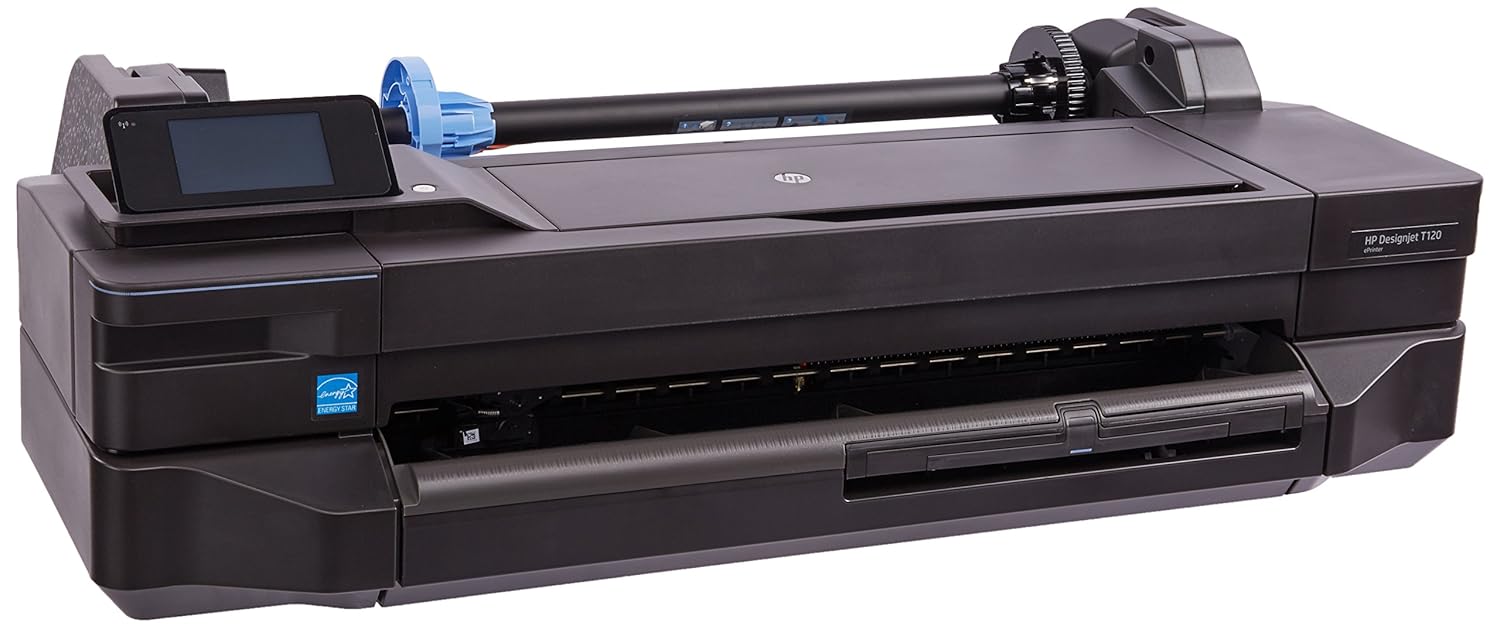 Amazon.com: 2PX9507 - HP Designjet T120 Inkjet Large Format Printer -  24quot; - Color: Electronics