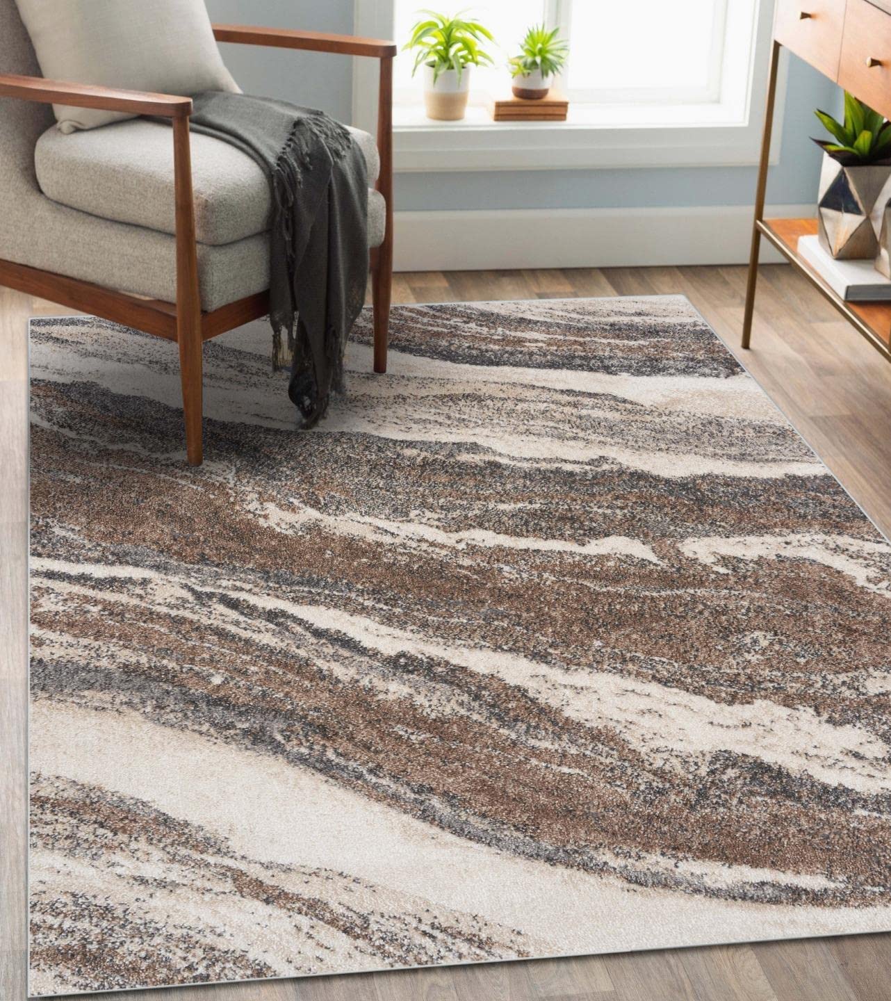 LUXE WEAVERS Lagos Collection 7983 Grey 8x10 Art Deco Area Rug Image LUXE WEAVERS Lagos Collection 7983 Grey 8x10 Art Deco Area Rug Image