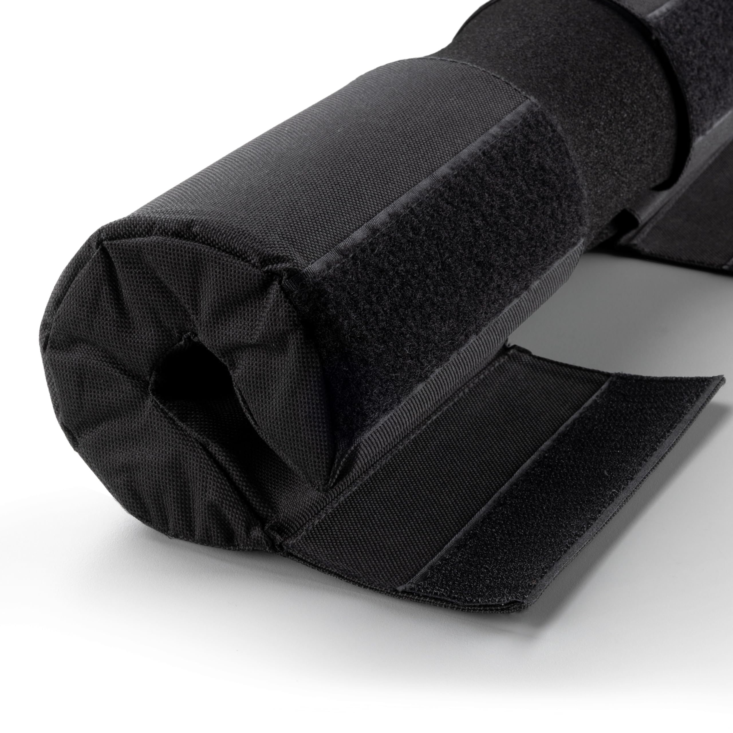 Fitgriff® Langhantel Polster, Hip Thrust Pad mit Klettverschluss - Hantel Nackenpolster - Polsterung für Squats, Booty Training, Gym (Schwarz) 5
