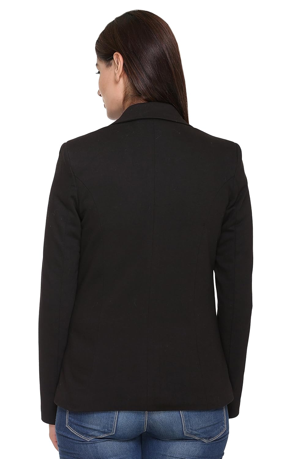 trufit women's tweed short coats (6709013, black, medium)