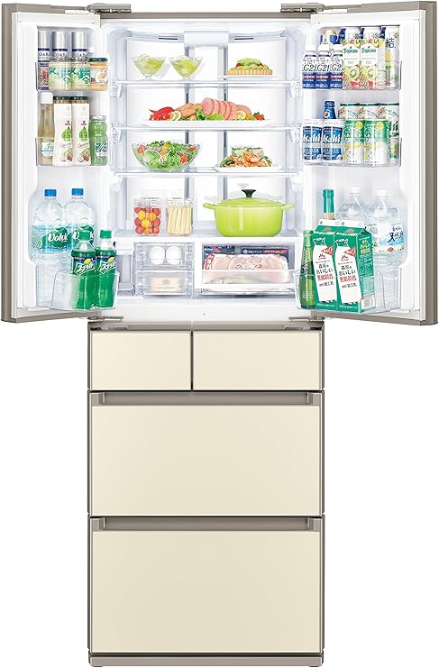 Amazon シャープ 冷蔵庫 フレンチドア ガラスドアタイプ プラズマクラスター搭載 455lタイプ メタリックブラウン Sj Gs46c T シャープ Sharp 大型家電 通販