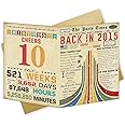 Missonemi Big 10th Birthday Card, Happy 10th Birthday Gifts for Boys Girls, Funny 10th Birthday Decorations for Son Daughter, Birthday Gift Ideas for 10 Year Old Boy