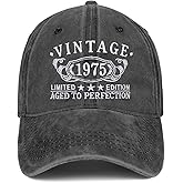 Birthday Gifts for Men Women, Personalized 18th/21st/25th/30th/40th/50th ...90th Birthday Ideas Gift, Vintage Baseball Hat
