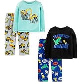 Simple Joys by Carter's boys 4-piece Pajama Set