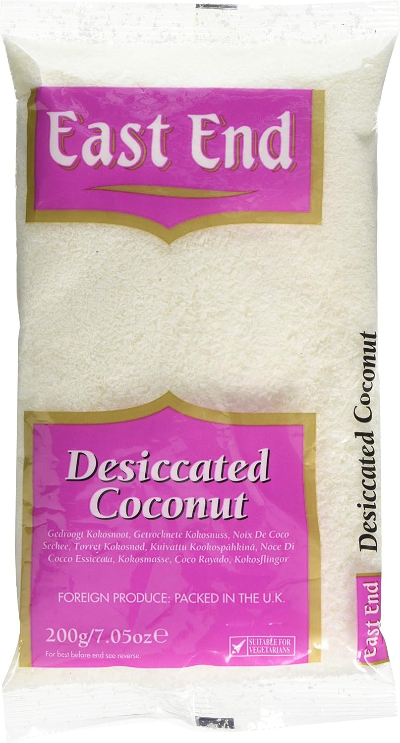 East End Desiccated Coconut, 200g Amazon.co.uk Grocery