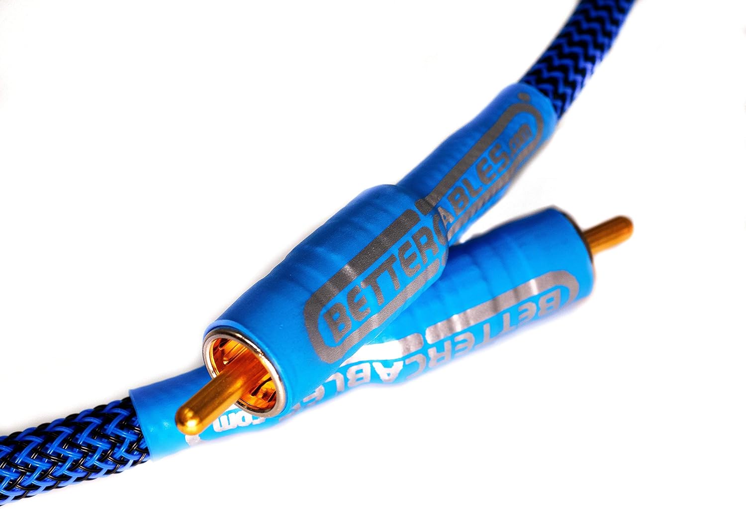 Better Cables Blue Truth Digital Coax Cable - High-End, High-Performance, Silver/Copper Hybrid, Low-Capacitance, Premium Coaxial Cable (RCA Cable) - 1.5 Feet: Electronics