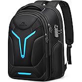 MATEIN 18 inch Gaming Backpack with Thick Padded Laptop Compartment, Anti Theft Extra Large Laptop Backpack with USB-C Charging Port, Waterproof Travel Bag with Tech Organizer for Gaming Accessories