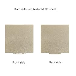 HICTOP 330 * 330mm Double Sided Textured Pei Sheet
