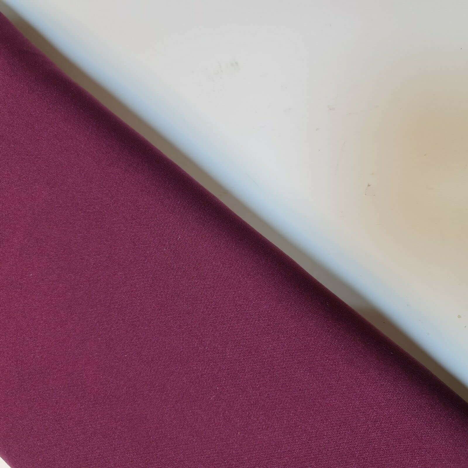 Plain Scuba/Crepe Jersey Stretch Spandex Dress Fabric Material 58" Wide (Magenta)