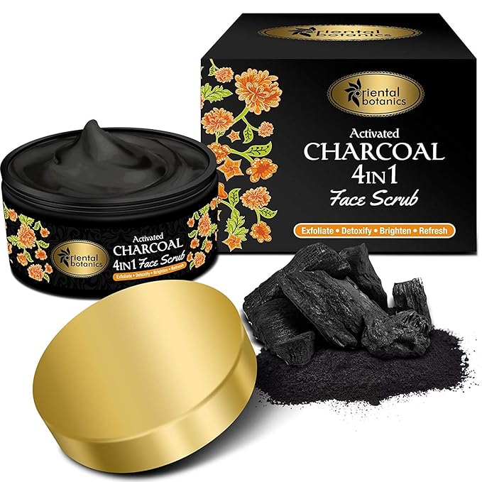 oriental botanics charcoal face wash