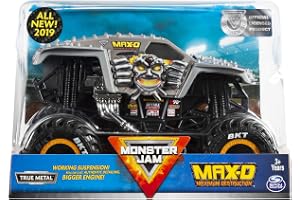 Monster Jam Official Max D Monster Truck, Die-Cast Vehicle 1:24 Scale