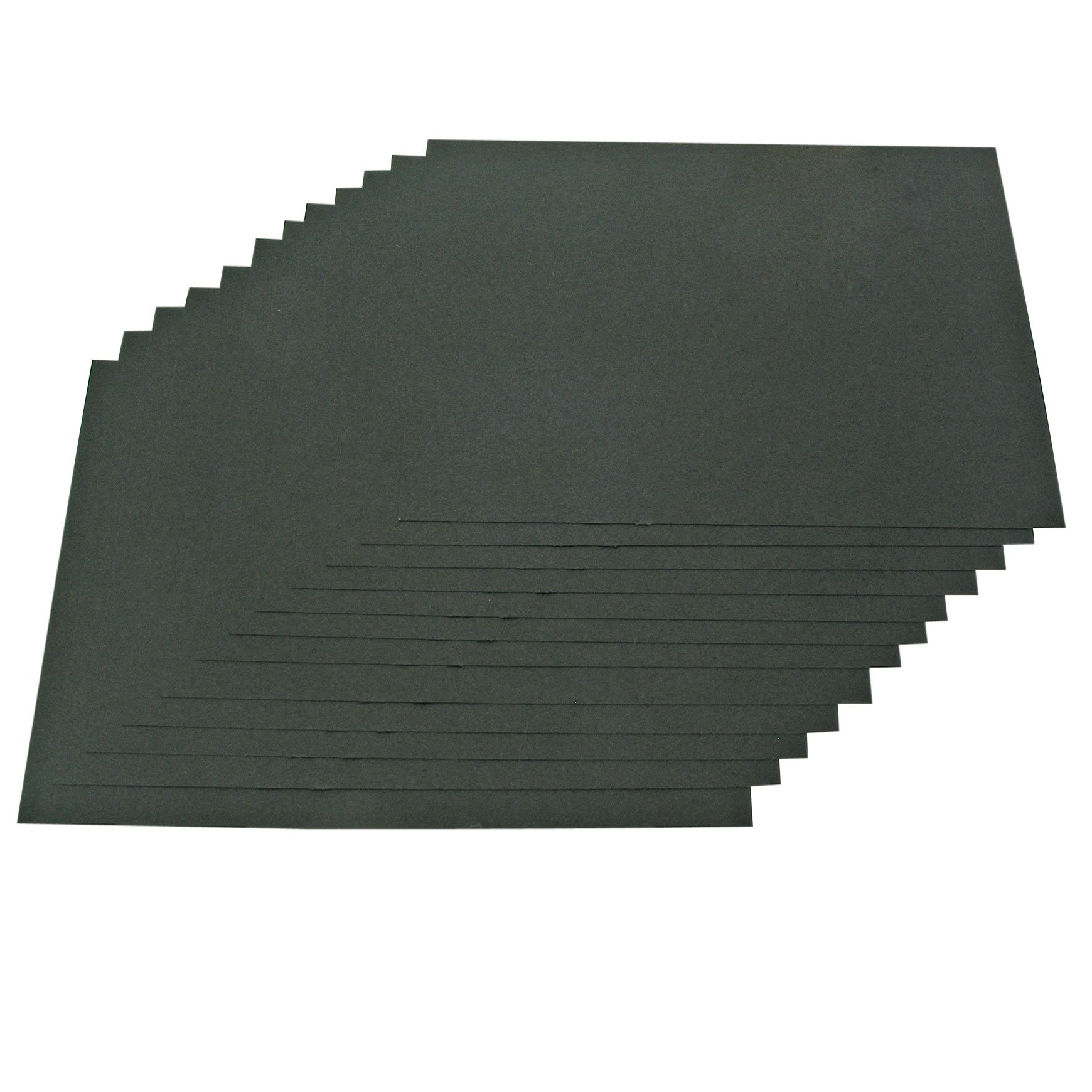 A3 Recycled Black Coloured Card 270gsm Pack of 10 Sheets by BCreative®