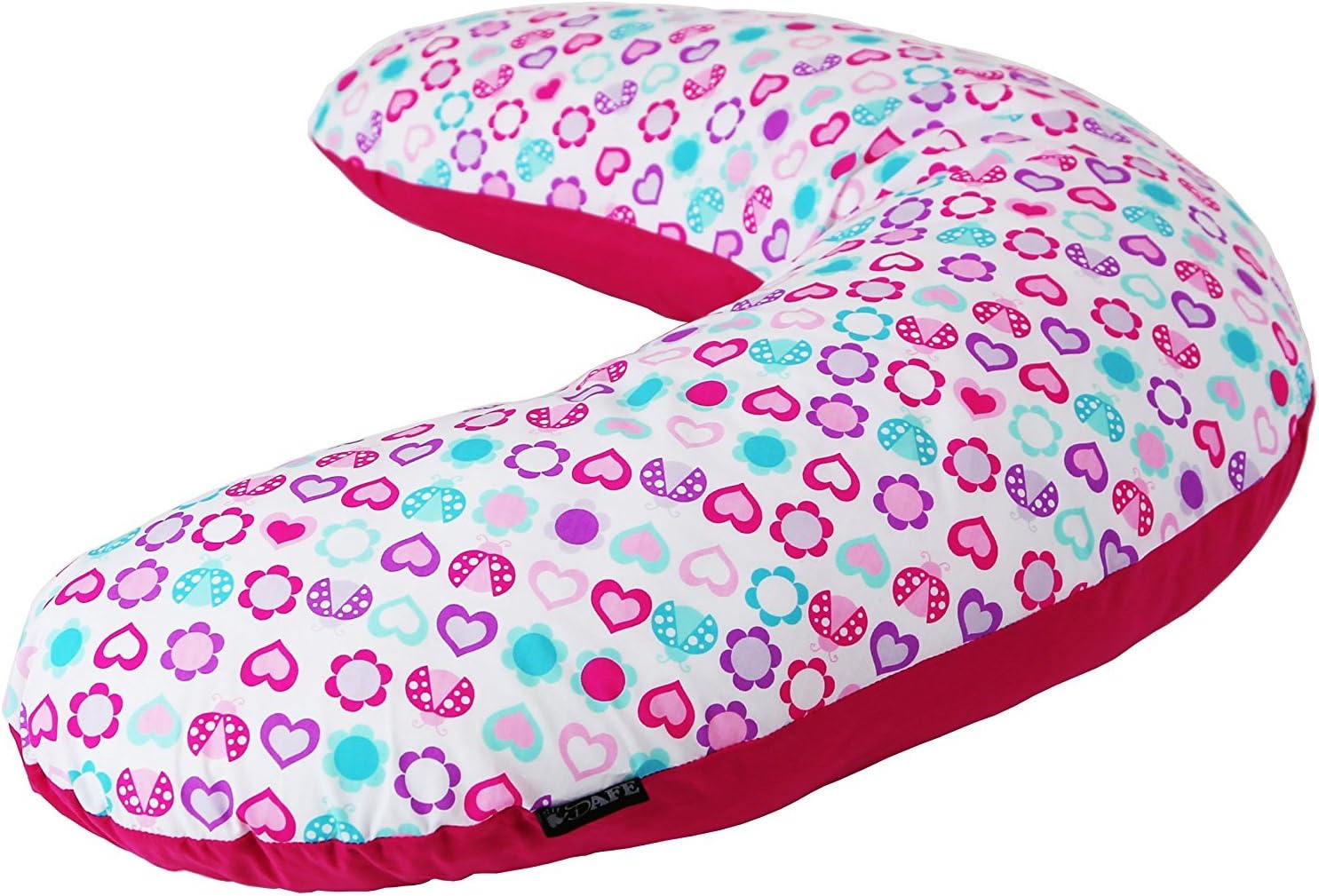 iSafeMini Nusing Maternity Pillow Love Bug + Vacuum Storage Bag + Pillow Case