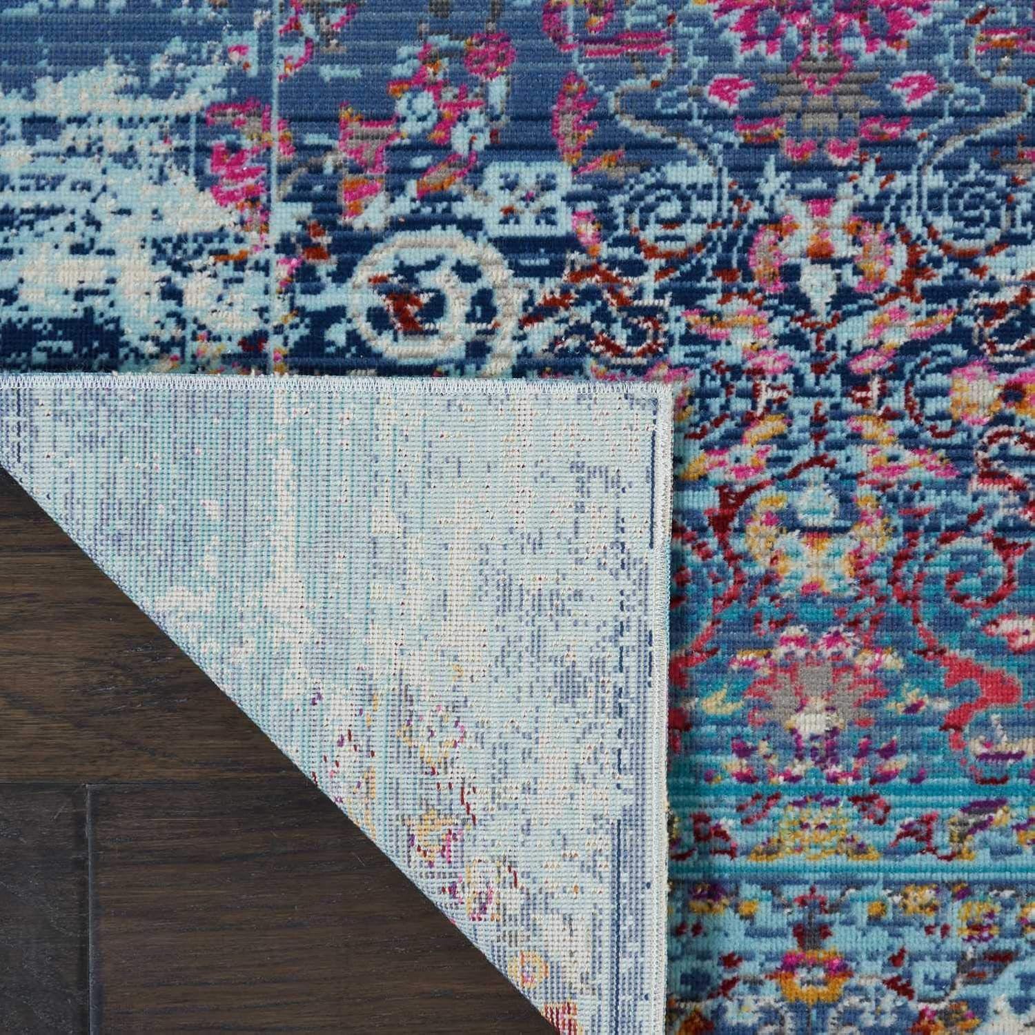 Rugs Direct Rug, Polypropylene, Blue, 5'3''X7'10''', 160 x 239 cm (Rectangular) - Image 5