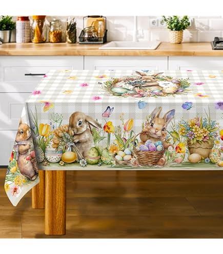 Horaldaily Mantel De Navidad Rectangular De 52 X 70 Pulgadas, Adornos De Bolas De Navidad, Estrellas De Pino, Cubierta De Mesa Lavable Para Fiesta, Picnic, Decoración De Cena