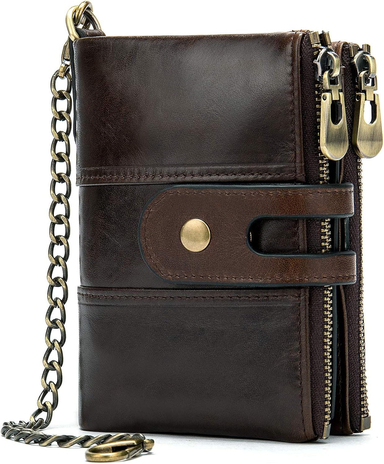 mens coin pouch with chain