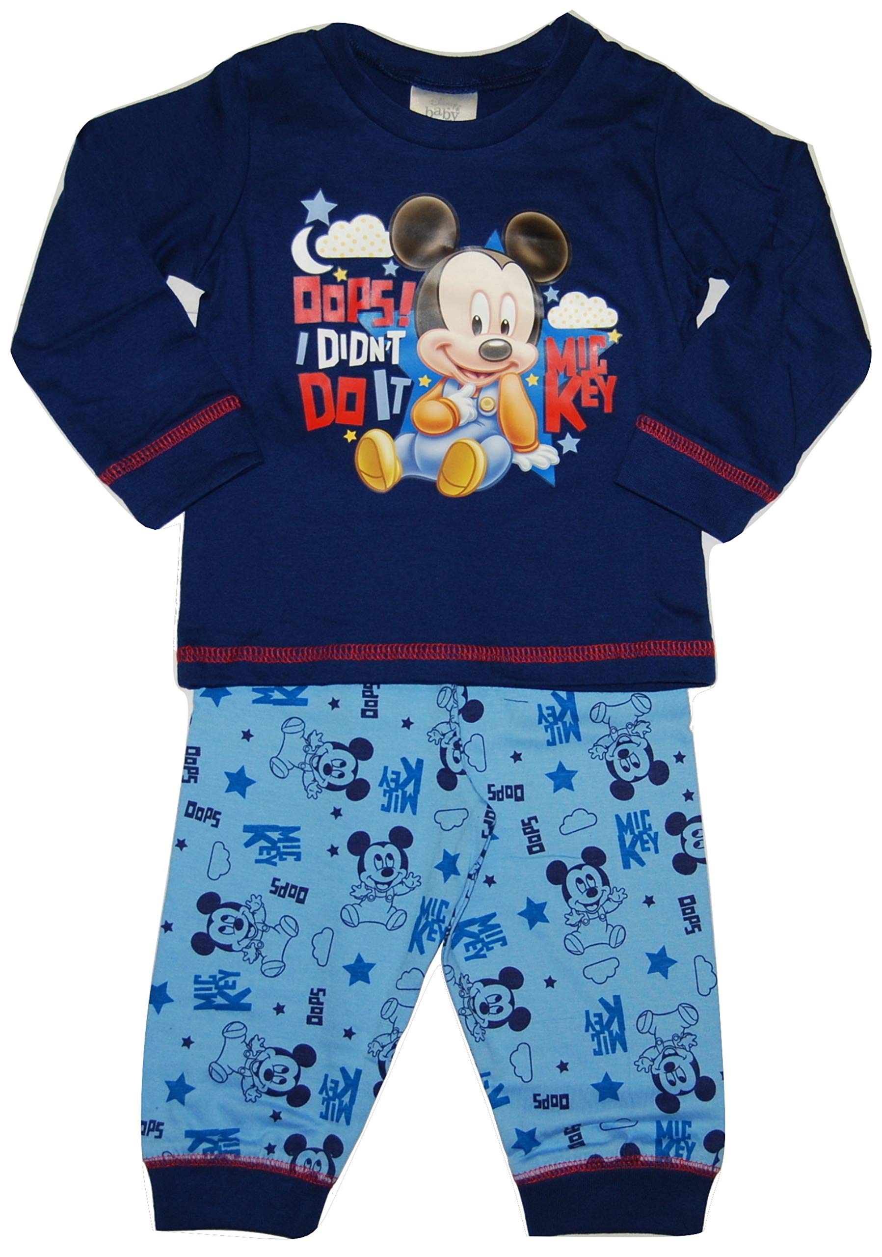 mickey mouse pyjamas baby boy