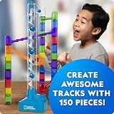 Blue Marble National Geographic Marble Run with Motorized Lift 150-Piece view 4