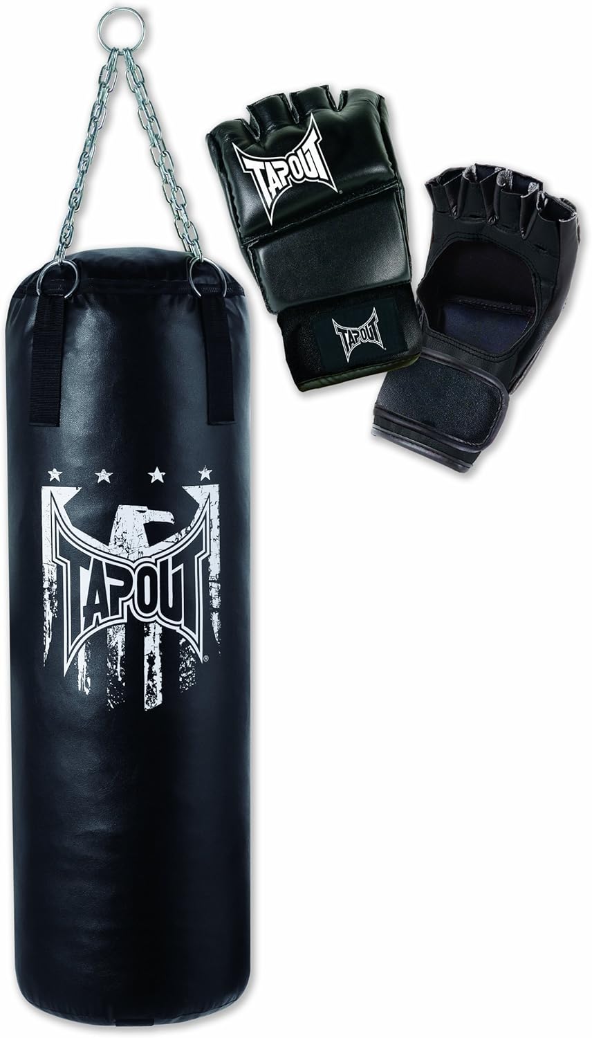 TapouT Heavy Bag/Glove Combo (Large/XLarge) Heavy Punching Bags Sports & Outdoors