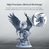 Anycubic Tough Resin 2.0 1kg Grey 3D Printer UV Resin High Toughness Flexibility view 6