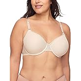 Warner's Womens Blissful Benefits Women's Breathable Lightly Lined Underwire Easy Size T-Shirt Bra