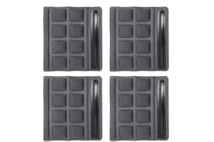 PAXLAMB Universal Helmet Chin Pads Foam Sponge Pad Strap Padding Replacement Lining Cushion Mat Liner for Sport Outdoor Cycling Bike Motorcycle Bicycle Riding