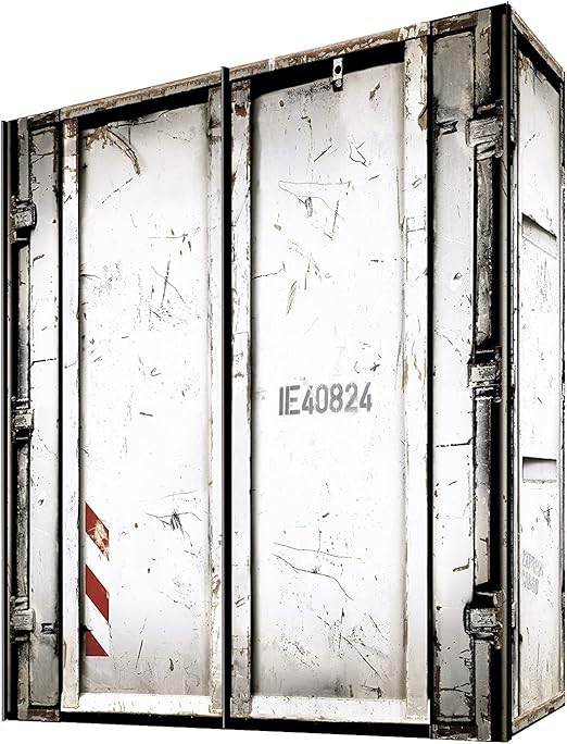 Express Möbel Cargo 2-türiger Schwebetürenschrank, Holz, Motivdruck