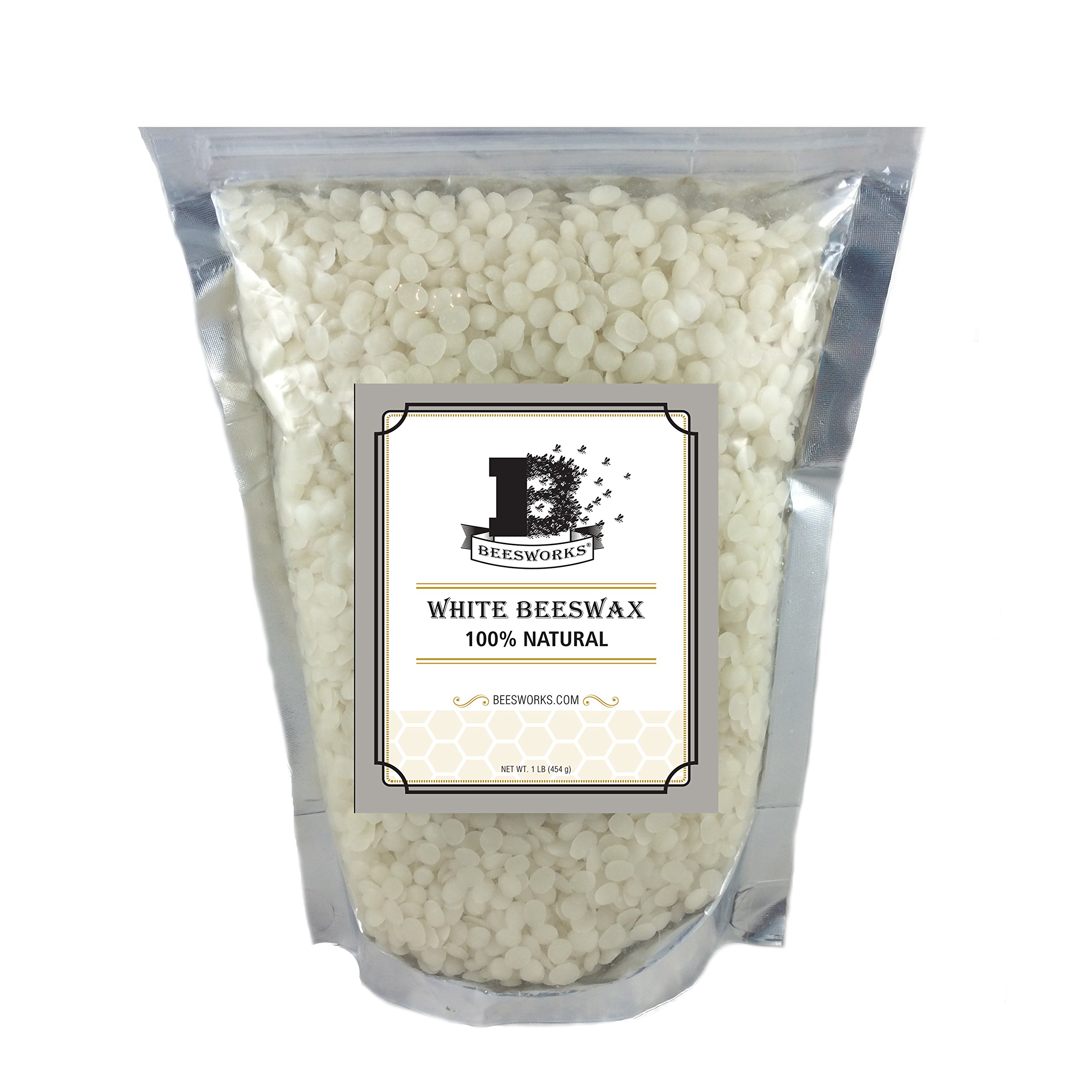 1lb Pure White BEESWAX Pellets100 Pure 632963292453 eBay