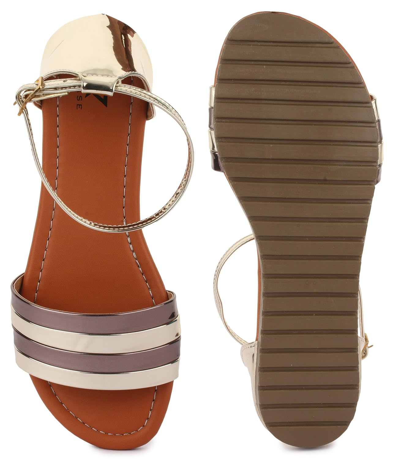 trase spade ladies / women flat sandals
