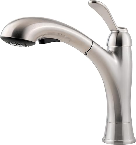 Price Pfister Lf5347cms Clairmont 1 Handle Pull Out Kitchen Faucet