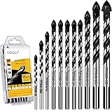 11PCS Masonry Drill Bit Set & Concrete Drill Bit