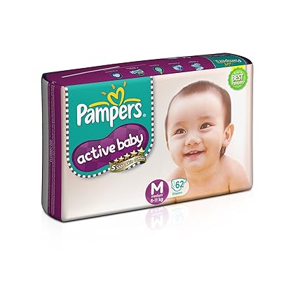 amazon pampers medium